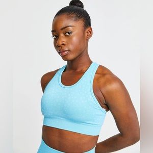 AYBL Evolve Seamless Speckle Bra Light Blue S
